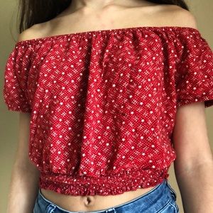 Hollister Off-the-shoulder top